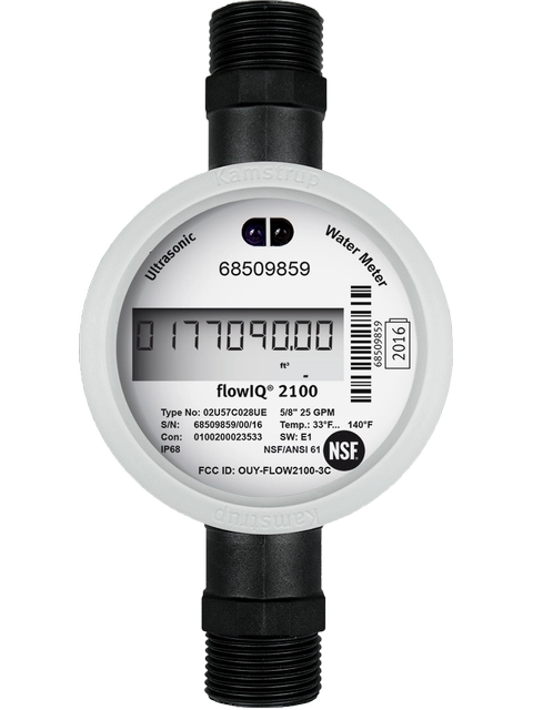 flowIQ® 2100 AMR - Advanced Water Metering Technology